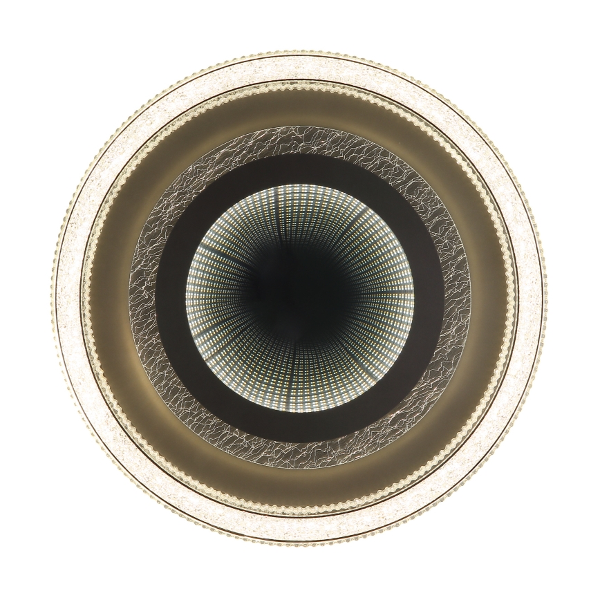 Globo - Dimmbare LED-Deckenleuchte LED/48W/230V 2700-6000K d 48 cm anthrazit + Fernbedienung
