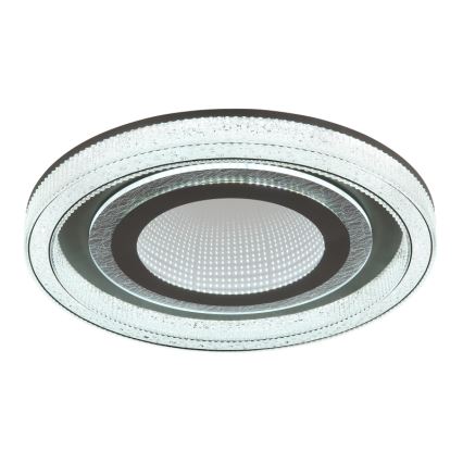 Globo - Dimmbare LED-Deckenleuchte LED/48W/230V 2700-6000K d 48 cm anthrazit + Fernbedienung