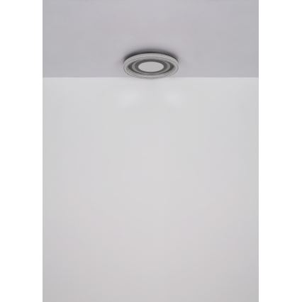 Globo - Dimmbare LED-Deckenleuchte LED/48W/230V 2700-6000K d 48 cm anthrazit + Fernbedienung
