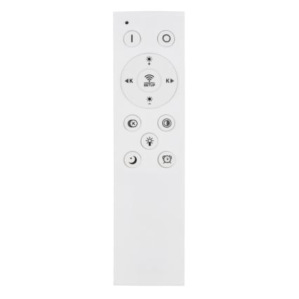 Globo - Dimmbare LED-Deckenleuchte LED/58W/230V 2700-6000K d 50 cm weiß + Fernbedienung