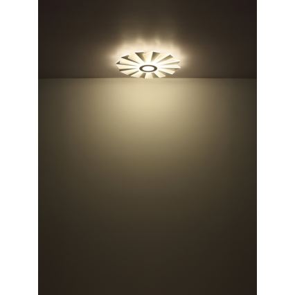 Globo - Dimmbare LED-Deckenleuchte LED/58W/230V 2700-6000K d 50 cm weiß + Fernbedienung