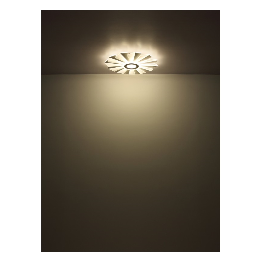 Globo - Dimmbare LED-Deckenleuchte LED/58W/230V 2700-6000K d 50 cm weiß + Fernbedienung