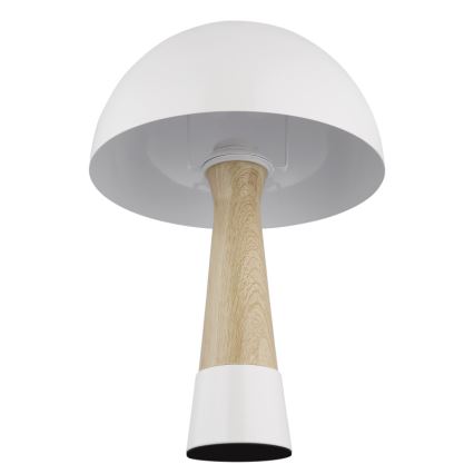 Globo - Tischlampe 1xE27ILLU/40W/230V weiß