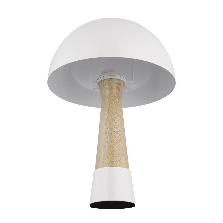 Globo - Tischlampe 1xE27ILLU/40W/230V weiß