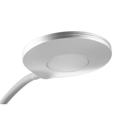 Globo - Dimmbare, flexible LED-Touch-Tischleuchte LED/4,6W/230V silbern