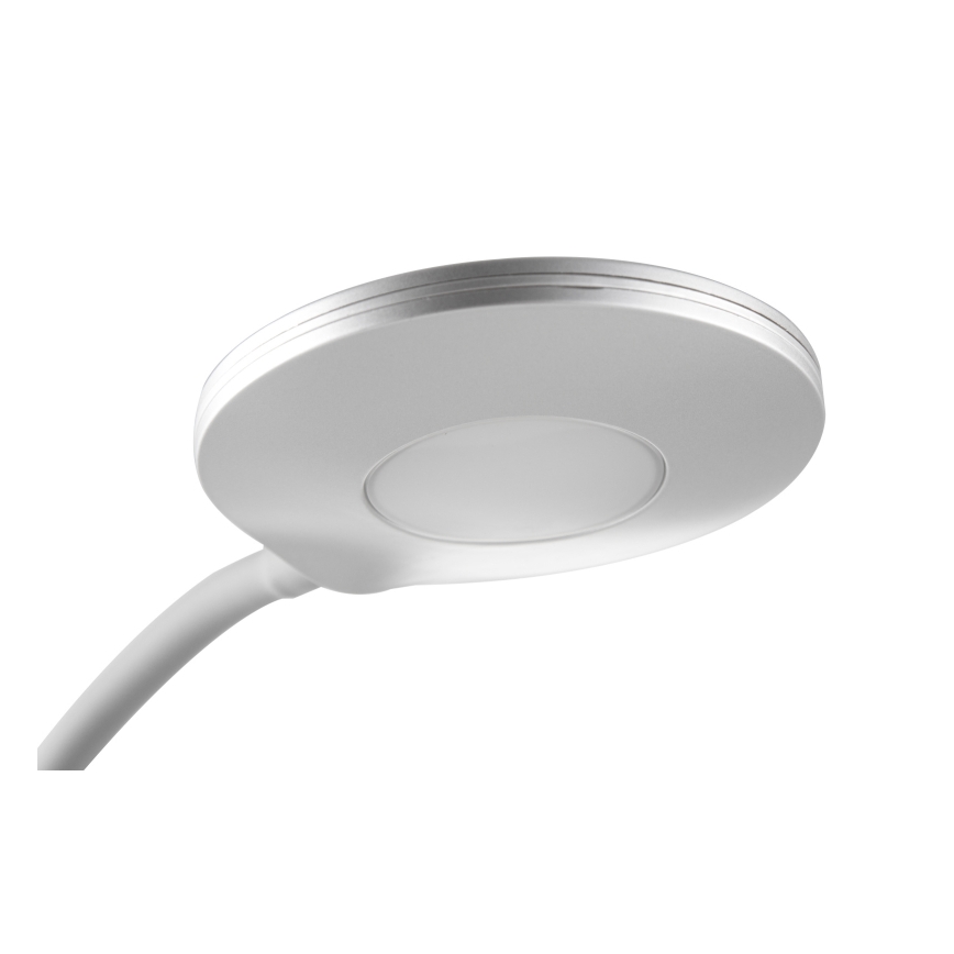 Globo - Dimmbare, flexible LED-Touch-Tischleuchte LED/4,6W/230V silbern
