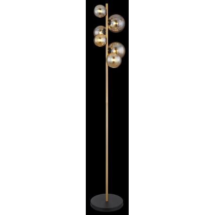 Globo - LED-Stehlampe 6xG9/3W/230V Messing