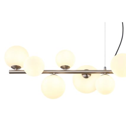 Globo - LED-Stehleuchte 13xG9/3,5W/230V weiß