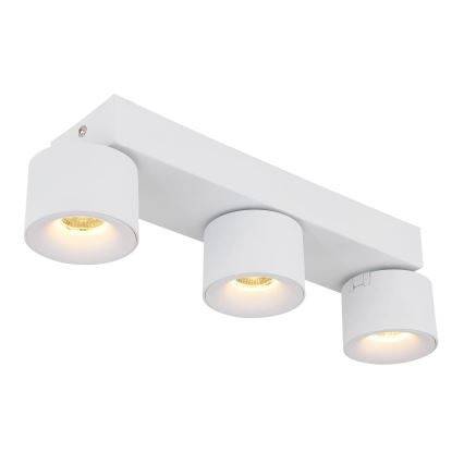 Globo - LED-Strahler 3xLED/6W/230V weiß