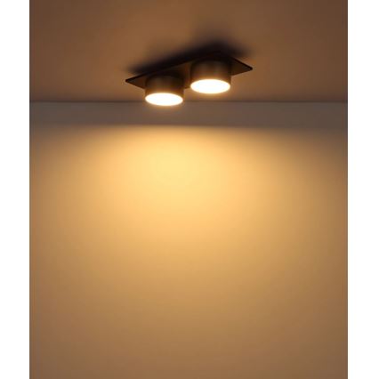 Globo - LED Deckenleuchte LED/24W/230V 3000K 46x20 cm beige