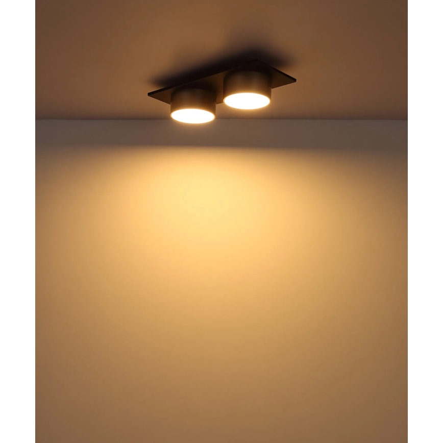 Globo - LED Deckenleuchte LED/24W/230V 3000K 46x20 cm beige