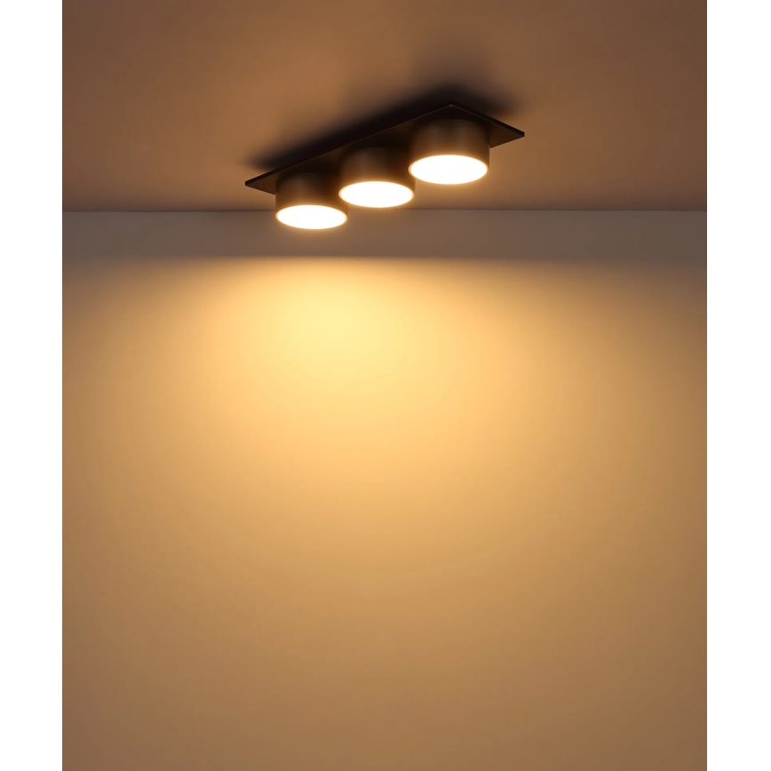 Globo - LED-Deckenleuchte LED/24W/230V 3000K 58x20 cm beige