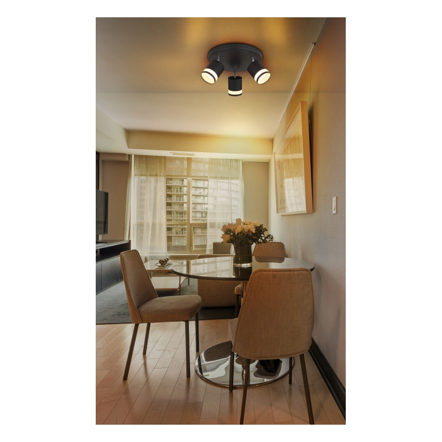 Globo - LED-Strahler 3xGX53/7W/230V 3000K