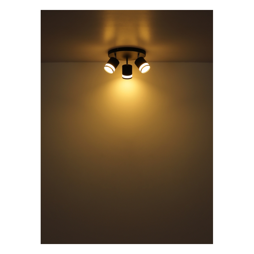 Globo - LED-Strahler 3xGX53/7W/230V 3000K