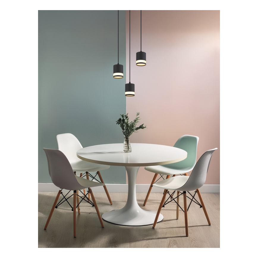 Globo - LED-Hängeleuchte 3xGX53/7W/230V 3000K schwarz