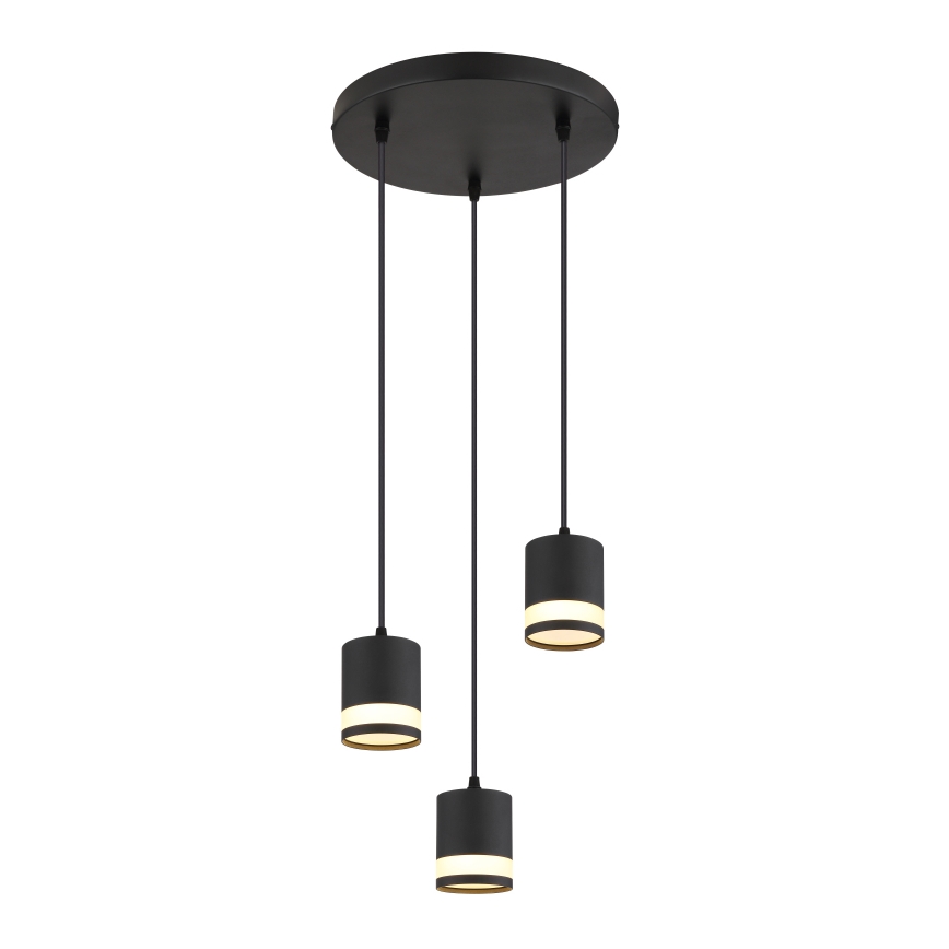 Globo - LED-Hängeleuchte 3xGX53/7W/230V 3000K schwarz