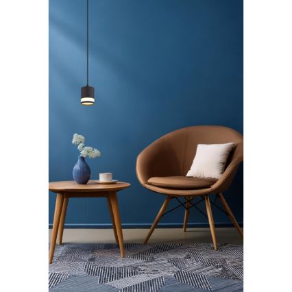 Globo - LED-Hängeleuchte 1xGX53/7W/230V 3000K schwarz