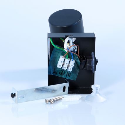 Globo - Wandleuchte Spot 1xGU10/25W/230V schwarz