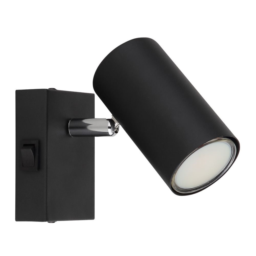 Globo - Wandleuchte Spot 1xGU10/25W/230V schwarz
