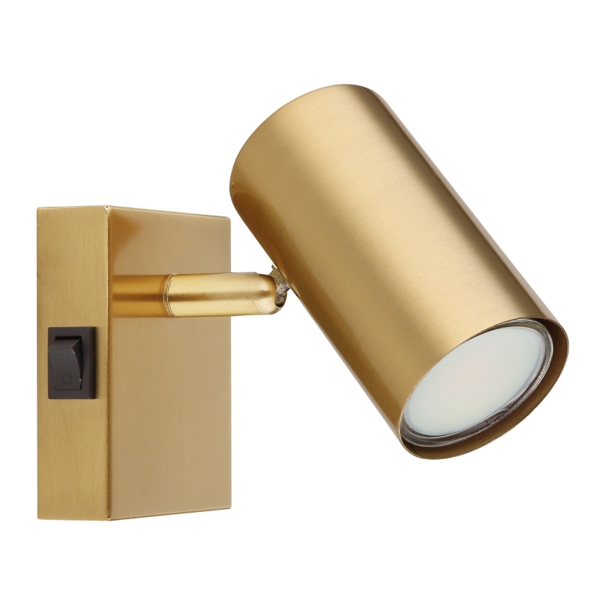 Globo - Wandstrahler 1xGU10/25W/230V golden