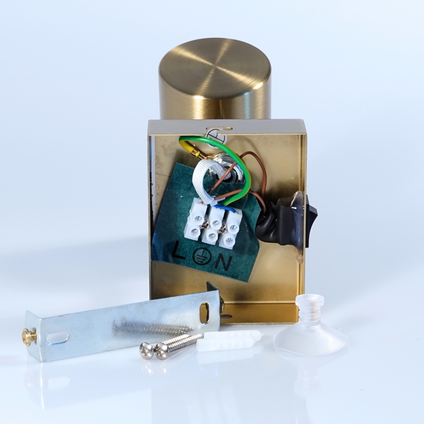 Globo - Wandstrahler 1xGU10/25W/230V golden