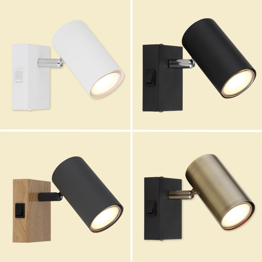 Globo - Wandstrahler 1xGU10/25W/230V golden