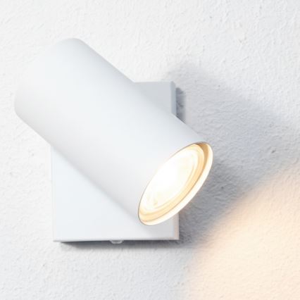 Globo - Wandleuchte Spot 1xGU10/25W/230V Weiß