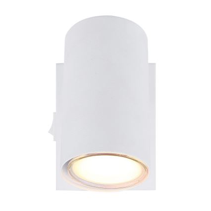 Globo - Wandleuchte Spot 1xGU10/25W/230V Weiß