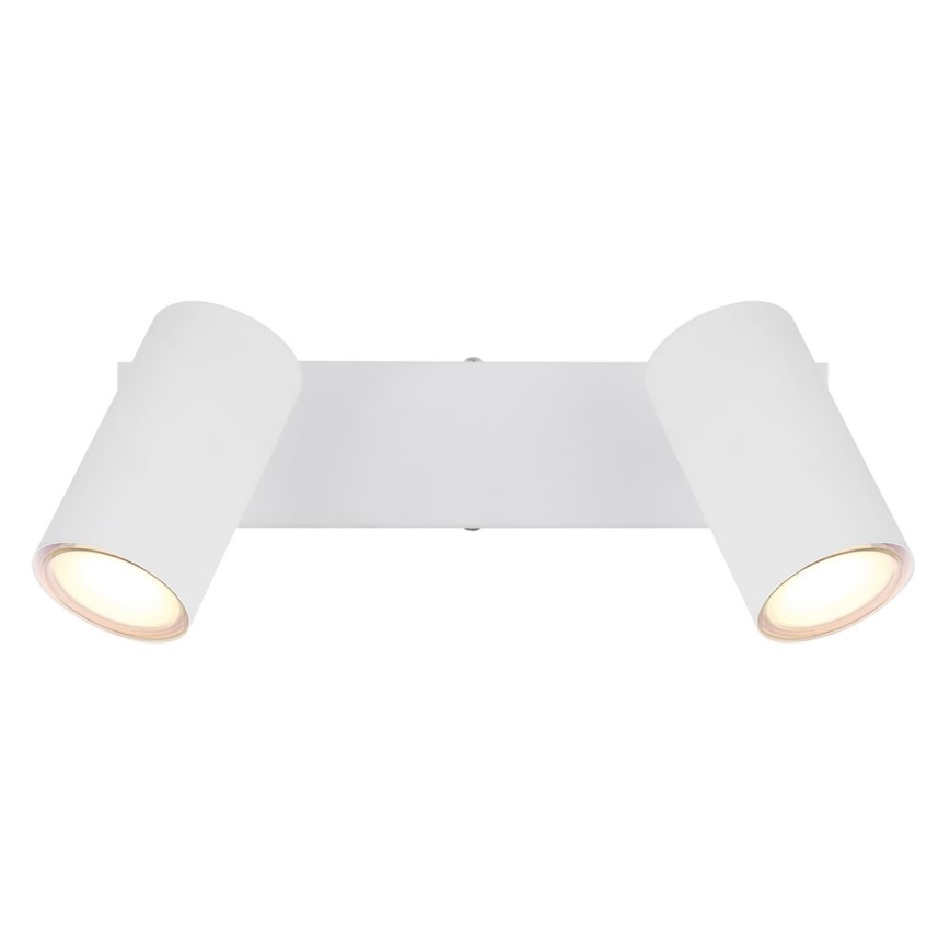 Globo - Einbauleuchte 2xGU10/35W/230V Weiß