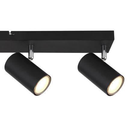 Globo - Deckenstrahler 4xGU10/35W/230V Schwarz