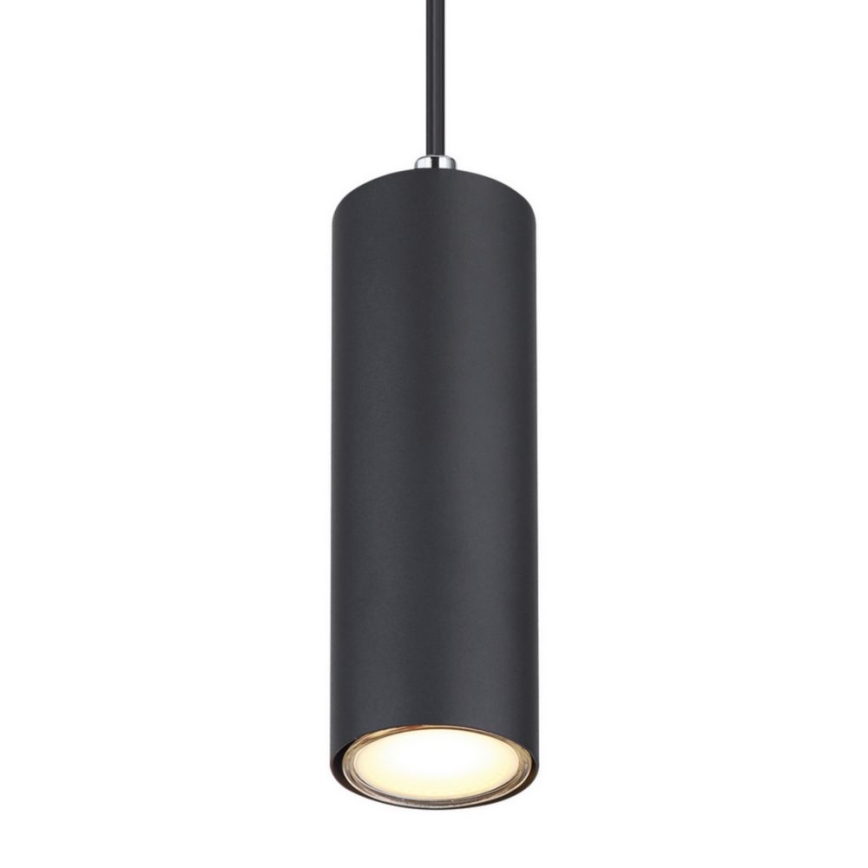 Globo - Hängeleuchte an Kabel 1xGU10/35W/230V schwarz