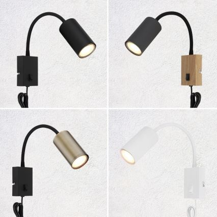 Globo – Flexible Wandleuchte 1xGU10/25W/230V weiß