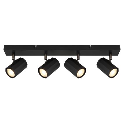 Globo - Strahler 4xGU10/25W/230V schwarz