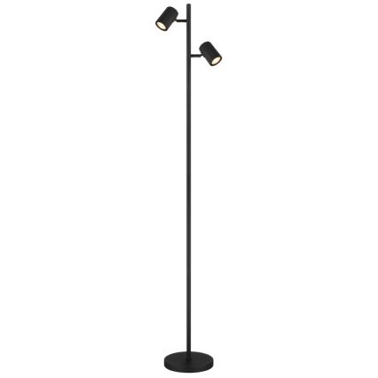 Globo - Stehleuchte 2xGU10/5W/230V schwarz