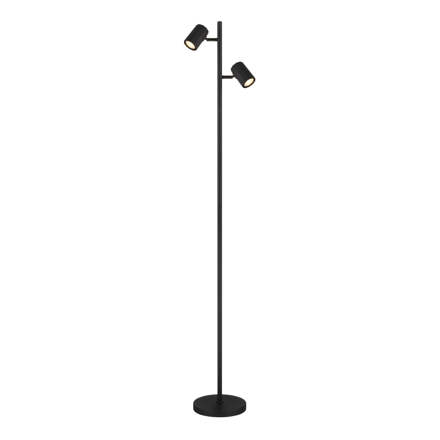 Globo - Stehleuchte 2xGU10/5W/230V schwarz