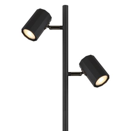 Globo - Stehleuchte 2xGU10/5W/230V schwarz