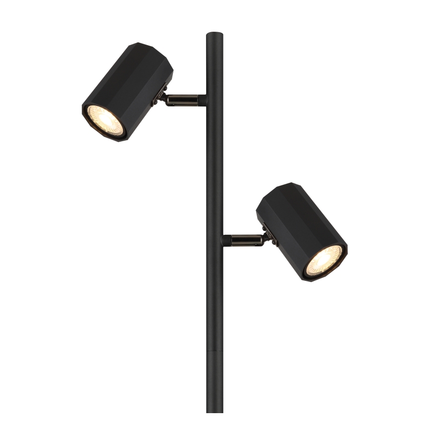 Globo - Stehleuchte 2xGU10/5W/230V schwarz
