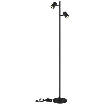 Globo - Stehleuchte 2xGU10/5W/230V schwarz