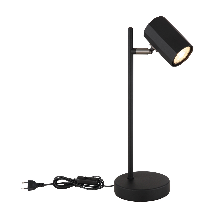 Globo - Tischleuchte 1xGU10/5W/230V schwarz