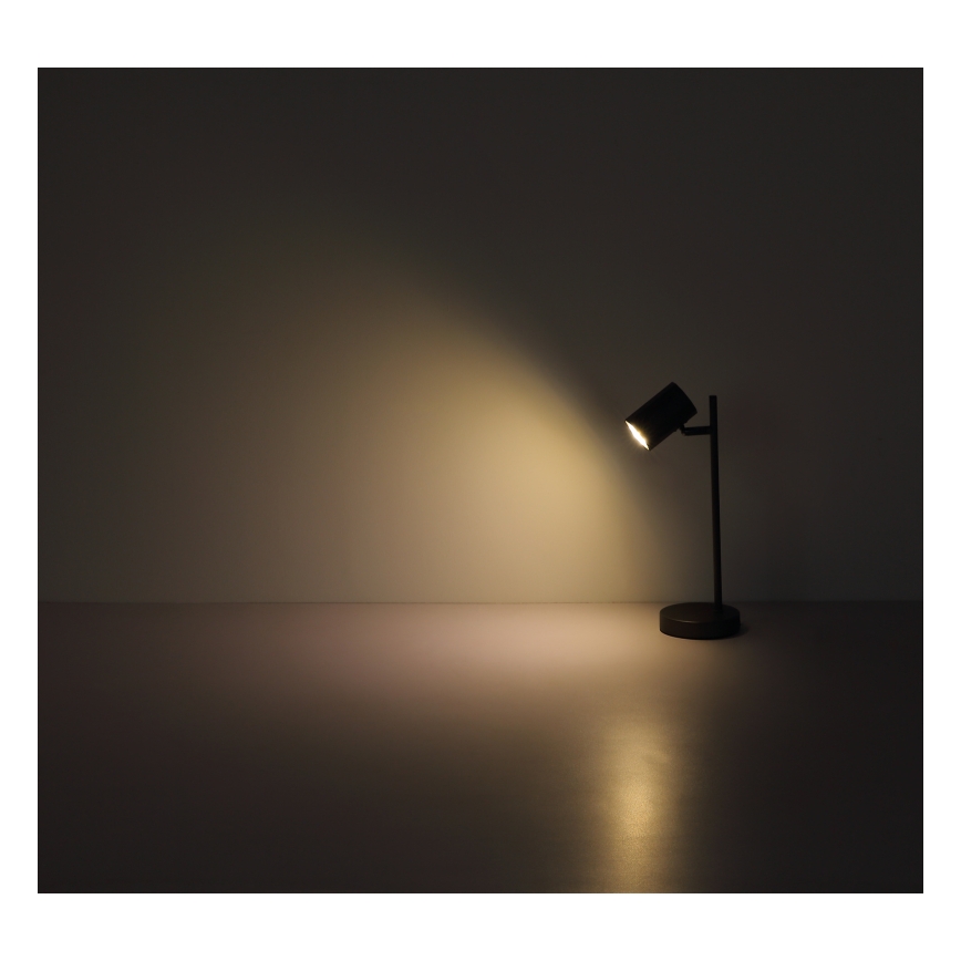 Globo - Tischleuchte 1xGU10/5W/230V schwarz