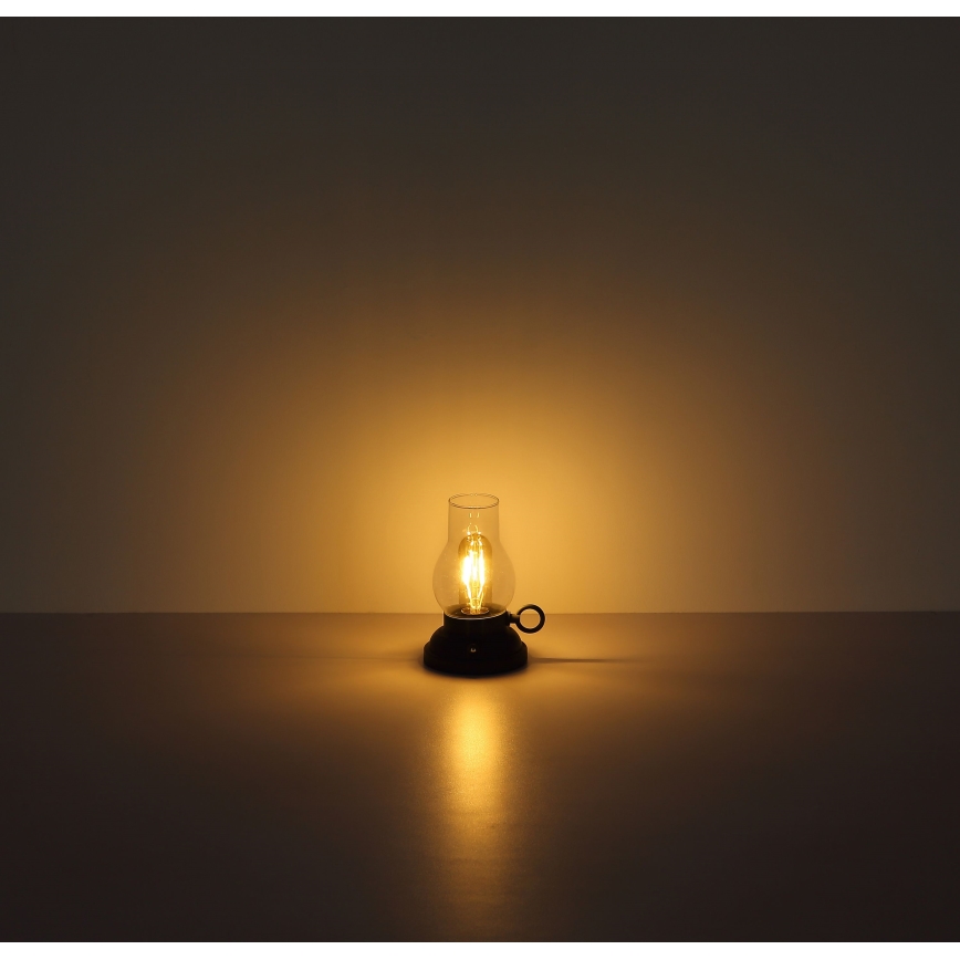 Globo - LED dimmbare wiederaufladbare Touch-Tischlampe LED/1W/3,7V 1200 mAh mattchrom