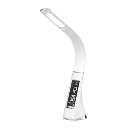 Globo - LED dimmbare Touch-Tischlampe mit Display LED/6,5W/230V 3000/4500/5800K weiß