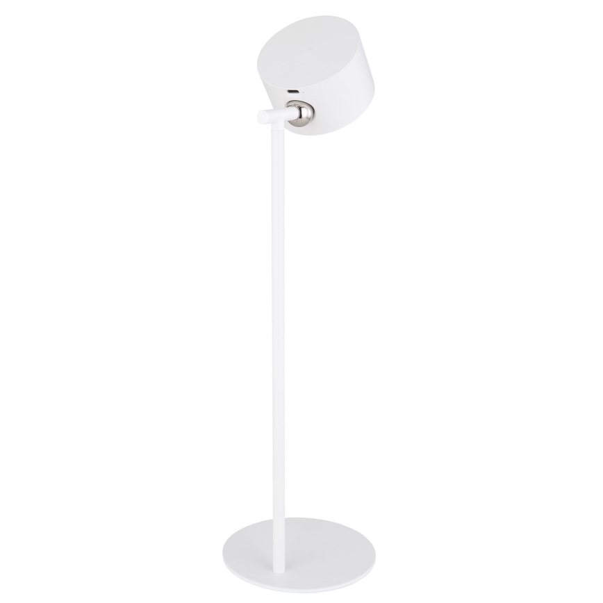 Globo - Dimmbare LED-Tischleuchte mit Touch-Funktion 4in1 LED/4W/5V 3000/4000/5000K 1200 mAh weiß