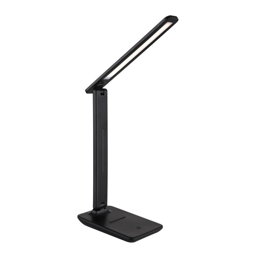 Globo - Dimmbare, aufladbare LED-Touch-Tischleuchte LED/5W/5V 2700/4000/6500K 1800 mAh schwarz