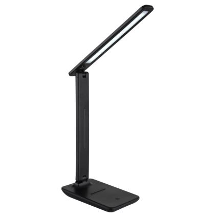 Globo - Dimmbare, aufladbare LED-Touch-Tischleuchte LED/5W/5V 2700/4000/6500K 1800 mAh schwarz