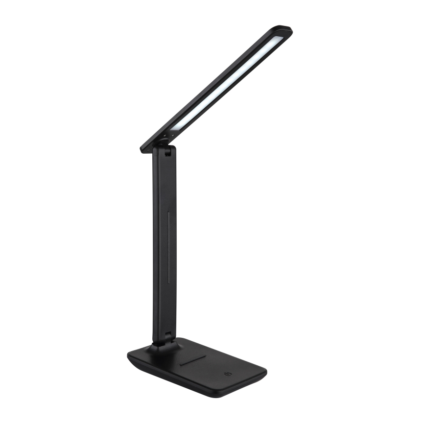 Globo - Dimmbare, aufladbare LED-Touch-Tischleuchte LED/5W/5V 2700/4000/6500K 1800 mAh schwarz