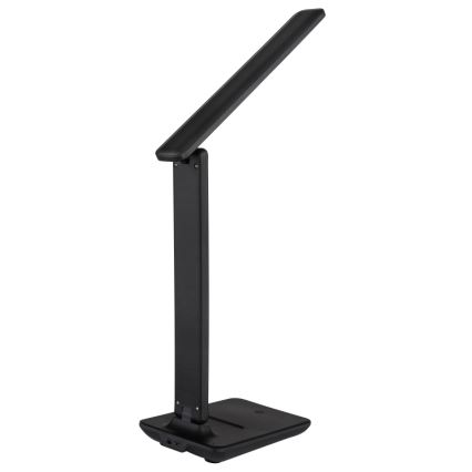 Globo - Dimmbare, aufladbare LED-Touch-Tischleuchte LED/5W/5V 2700/4000/6500K 1800 mAh schwarz
