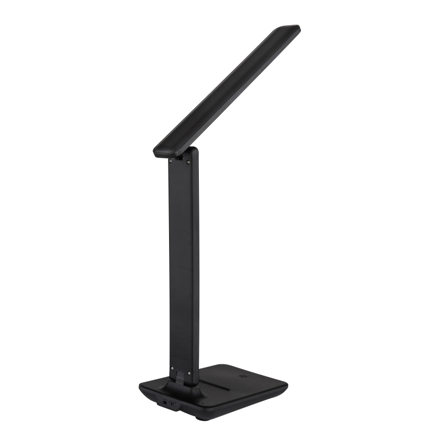 Globo - Dimmbare, aufladbare LED-Touch-Tischleuchte LED/5W/5V 2700/4000/6500K 1800 mAh schwarz