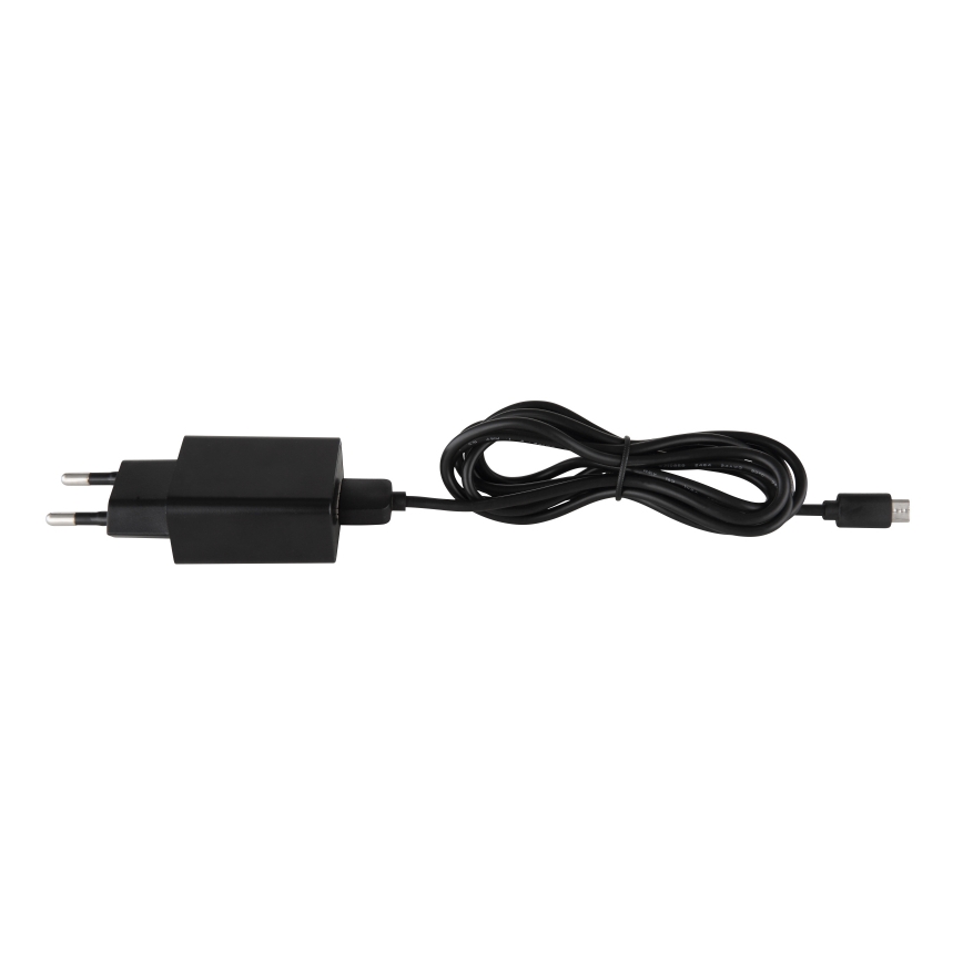 Globo - Dimmbare, aufladbare LED-Touch-Tischleuchte LED/5W/5V 2700/4000/6500K 1800 mAh schwarz