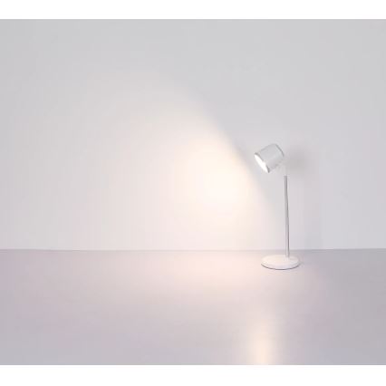Globo - LED dimmbare Touch-Tischlampe 4in1 LED/6W/3,7V 3000K/4000K/6500K 1500 mAh USB weiß